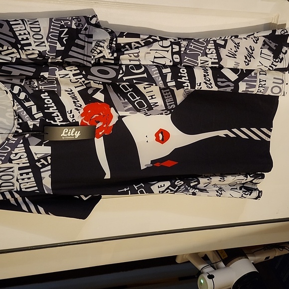 New Zulily printed tunic sz 2x - Picture 2 of 4